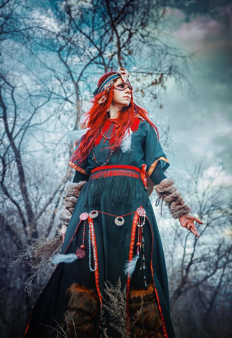 Girls in Slavic costumes underwear in Dar es Salaam