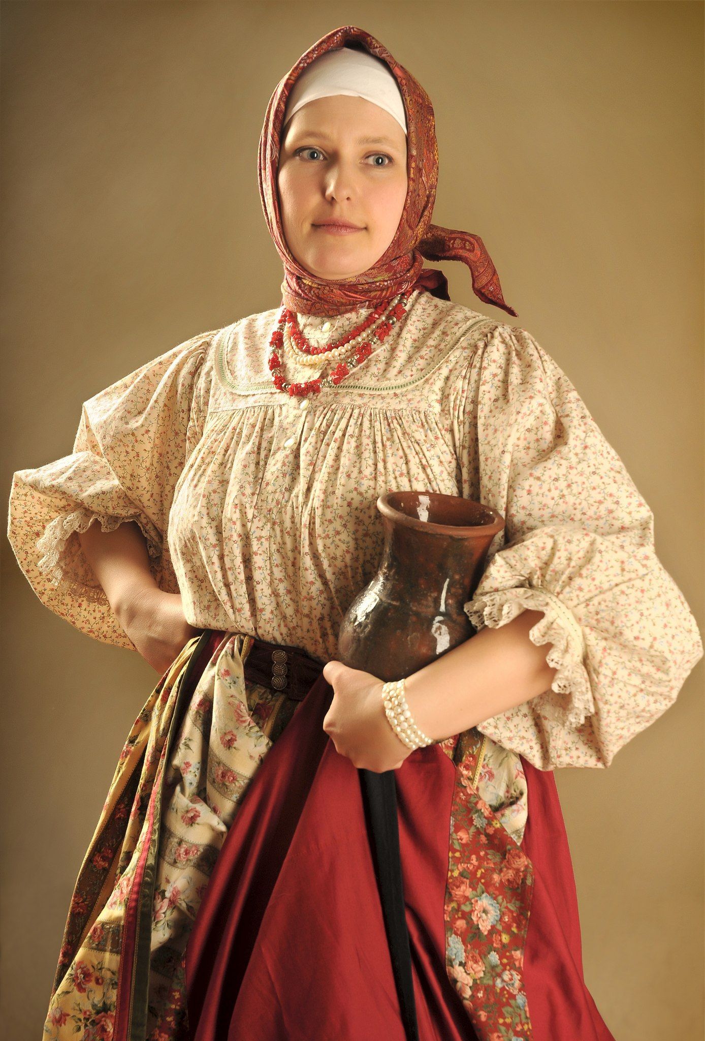 Girls in Slavic costumes in Dar es Salaam